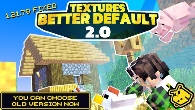 Better Default 2.1 Textures key art