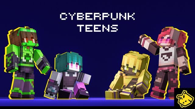 Cyberpunk Teens key art